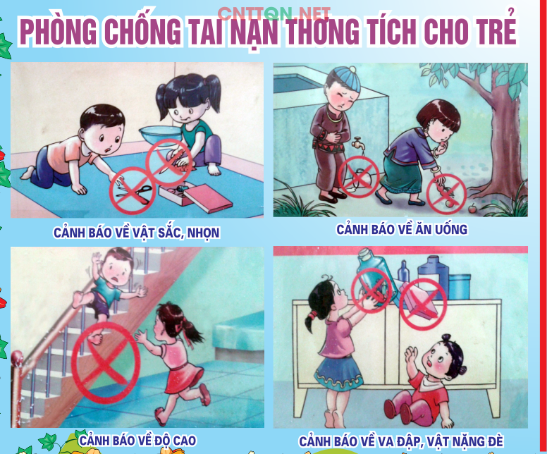 PHÒNG TRÁNH TAI NẠN THƯƠNG TÍCH CHO TRẺ EM