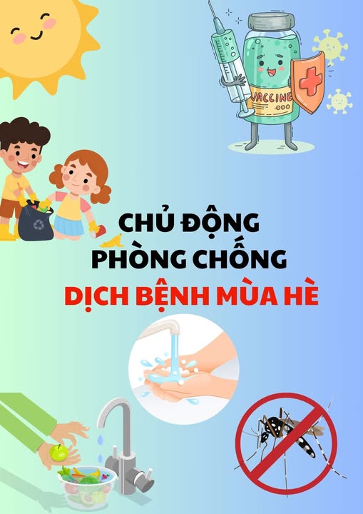 Chủ động phòng chống dịch bệnh mùa hè